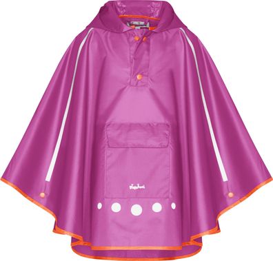 Playshoes Kinder Regenponcho faltbar beere