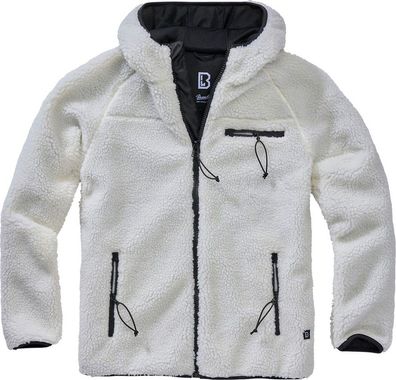 Brandit Herren Jacke Teddyfleece Worker Jacket White