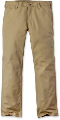 Carhartt Herren Hose Rugged Stretch Canvas Pant Dark Khaki