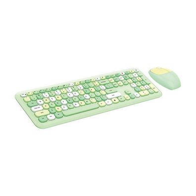 MOFII - SMK-666395AG Green - Tastatur- und Maus-Set