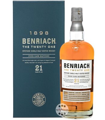 Benriach 21 The Twenty One Single Malt Whisky (46 % vol, 0,7 Liter) (46 % vol, hide)