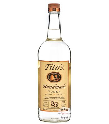 Tito's Handmade Vodka (40 % vol, 1,0 Liter) (40 % vol, hide)