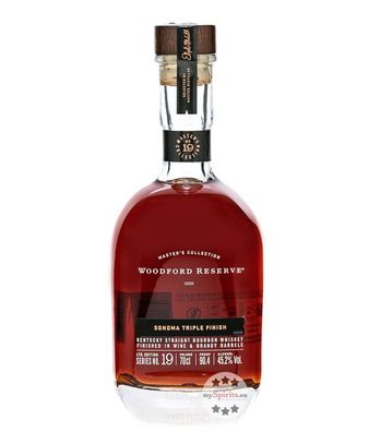 Woodford Reserve Sonoma Triple Finish Bourbon Whiskey (45,2 % vol, 0,7 Liter) (45,2