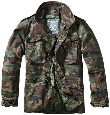 Brandit Jacke M65 Standard in Woodland