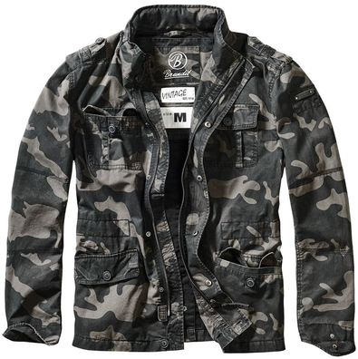 Brandit Jacke Britannia Jacket in Darkcamo