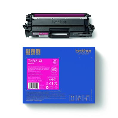 brother TN821XLM brother TN-821XL M magenta Toner