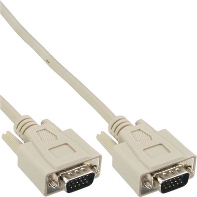 InLine® 17712A VGA Kabel, 15pol HD Stecker / Stecker, 3m
