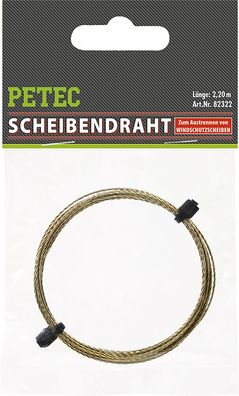 Petec Scheibendraht 2,20 m