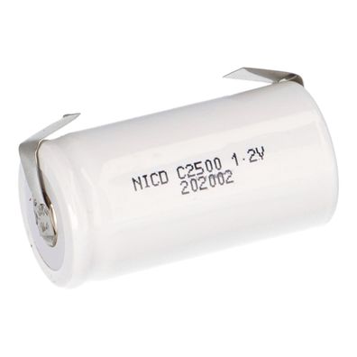 Mexcel Akku C 1,2V 2500mAh Ni-Cd LF-U Hochtemperatur