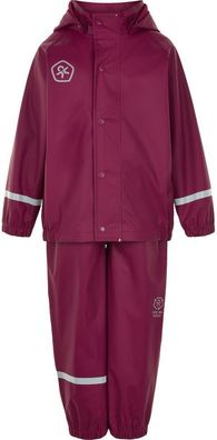 Color Kids Premium Regenset - Recycled PU - Beet Red