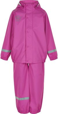 Color Kids Kinder Regenset Set Recycled Pu Welded Seams Rose Violet