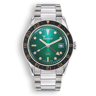 Squale - SUB-39GMGR. BR22 - Armbanduhr - Taucheruhr 30 ATM - Automatik - SUB39GMTG