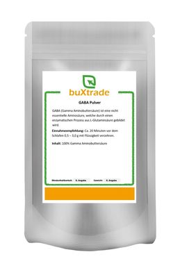 GABA Pulver - Gamma Aminobuttersäure 250g