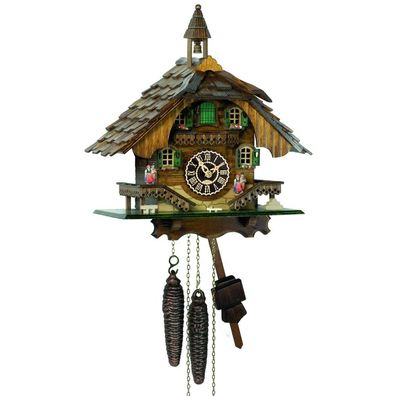 Trenkle - 1515 - Chalet-Kuckucksuhr - 1-Tag-Kettenzugwerk - Kuckuck Classic