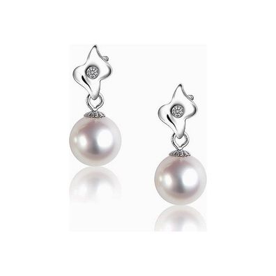 Luna-Pearls - O4-AE0048 - Ohrstecker - Akoyaperlen 7.5mm - 585 Gold