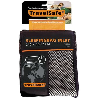 Travelsafe - TS0310-0010 - Schlafsackinlet - Insektenschutz - Mummy - Seide