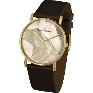 Jacques Lemans - Armbanduhr - Damen - York - Classic - 1-2050E