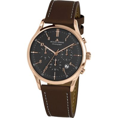 Jacques Lemans - 1-2068Q - Armbanduhr - Herren - Quarz - Chronograph