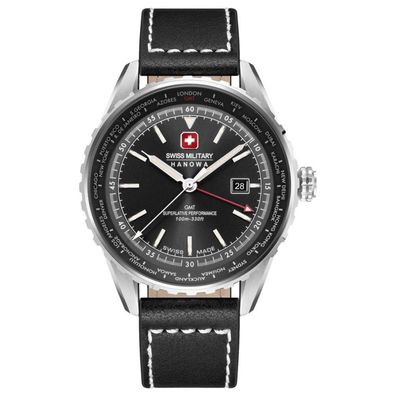 Swiss Military Hanowa - SMWGB0003201 - Armbanduhr - Herren - Quarz - Afterburn GMT