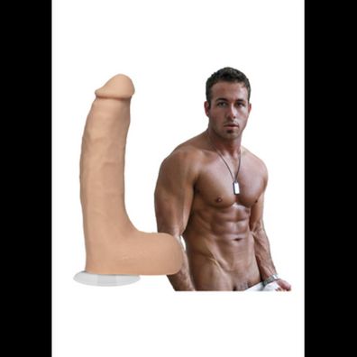 Doc Johnson - Chad White - Realistic Ultraskyn Dildo - 8 / 20 cm