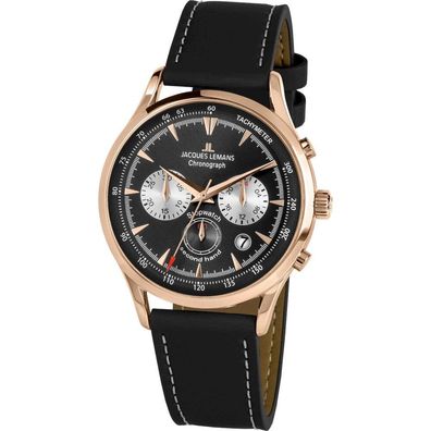 Jacques Lemans - 1-2068E - Armbanduhr - Herren - Quarz - Chronograph