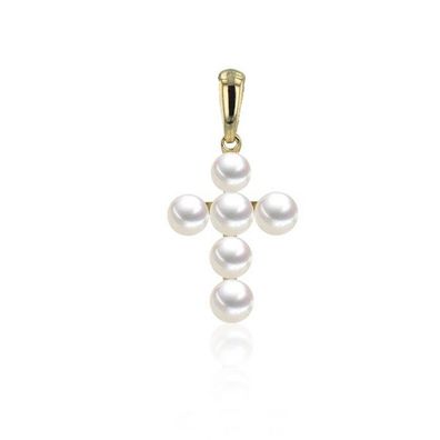 Luna-Pearls - 204.1451 - Anhänger - Damen - 585 Gelbgold