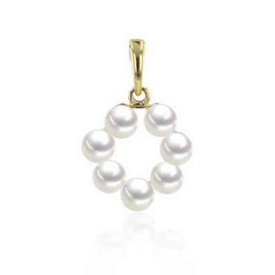 Luna-Pearls - 204.1450 - Anhänger - Damen - 585 Gelbgold