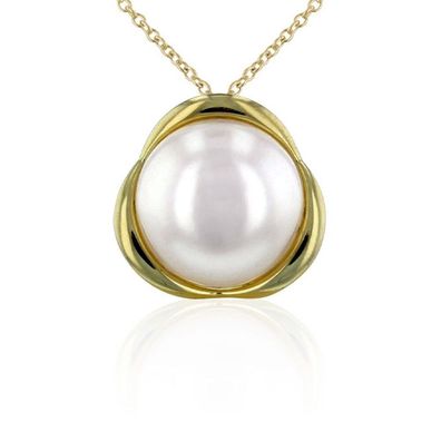 Luna-Pearls - 204.1402 - Anhänger - Damen - 585 Gelbgold