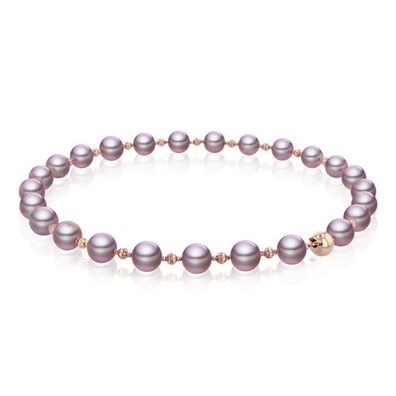 Luna-Pearls - 216.0849 - Collier - Damen - 750 Rotgold