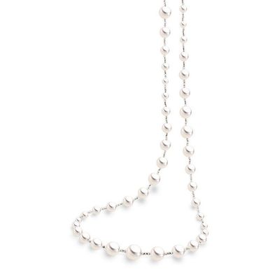 Luna-Pearls - 216.0839 - Collier - Damen - 750 Weißgold - Akoya-Zuchtperle