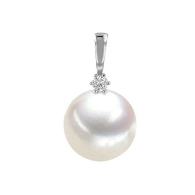 Luna-Pearls - 202.1634 - Anhänger - Damen - 585 Weißgold - Brill. H-SI 0.03ct