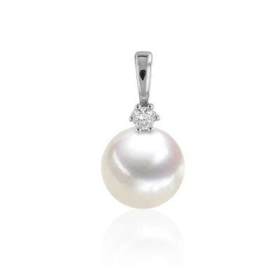 Luna-Pearls - 202.1632 - Anhänger - Damen - 585 Weißgold - Brill. H-SI 0.05ct