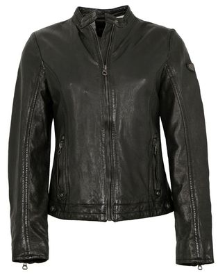 Gipsy - Damen Lederjacke Lammnappa schwarz