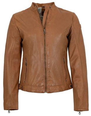 Gipsy - Damen Lederjacke Lammnappa camel