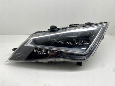 scheinwerfer SEAT leon 3 voll led 5F1941007E links top zustand komplett!