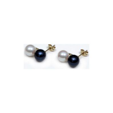 Luna-Pearls - O121-AE0066 - Ohrstecker - Akoyaperlen 7-7.5mm - 585