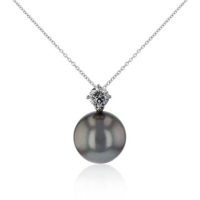 Luna-Pearls - 204.1397 - Anhänger - Damen - 950 Platin - Brillant 0,515 ct