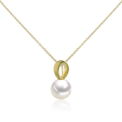 Luna-Pearls - 204.1465 - Anhänger - Damen - 14K Gelbgold