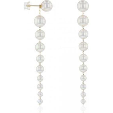 Luna-Pearls - 310.0813 - Ohrhänger - Akoya-Zuchtperle 3-8 mm - Fantasie