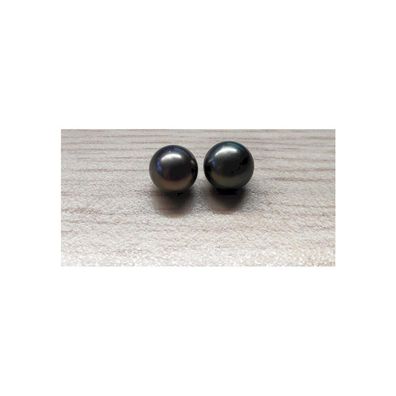 Luna-Pearls - LP03544 - Lose Perlen Paar - Tahiti-Zuchtperlen 8-9mm