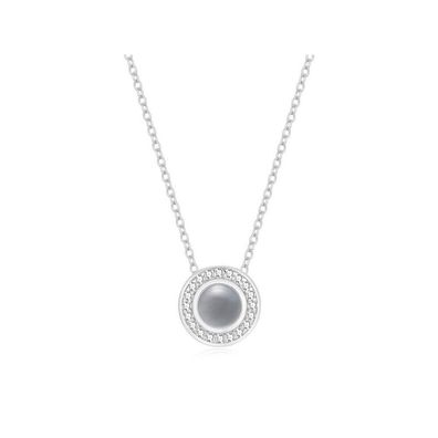 Quinn - 627737950 - Halskette - Damen - Weißgold 585 - Mondstein