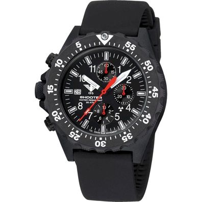 KHS - Armbanduhr - Herren - Shooter MKII Chronograph Silikonband - KHS. SH2CF. SB