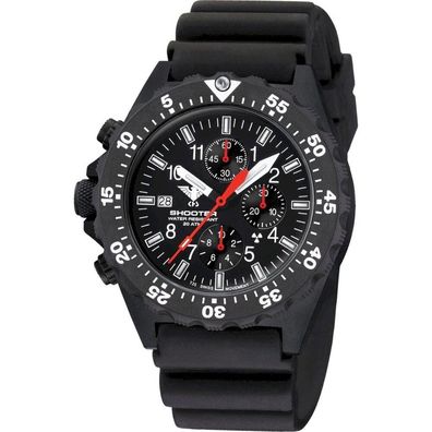 KHS - Armbanduhr - Herren - Shooter MKII Chronograph Taucherband - KHS. SH2CF. DB