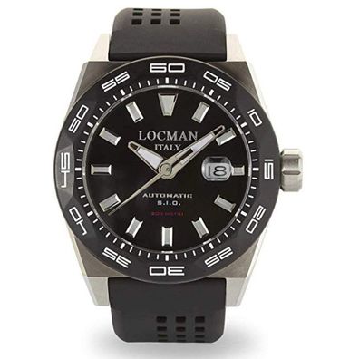 Locman - Armbanduhr - Herren - Stealth Automatik 0215V1-0KBKNKS2K