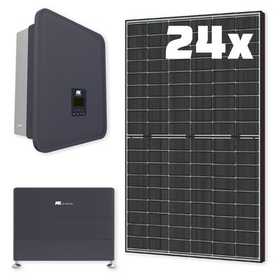 a-TroniX Set 24x 430W PV-Module, 10,0kW-3ph WR und 8,64kWh Speicher