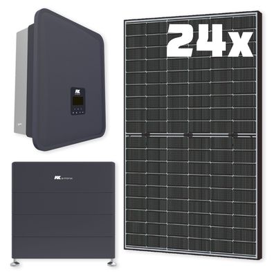 a-TroniX Set 24x 430W PV-Module, 10,0kW-3ph WR und 11,52kWh Speicher