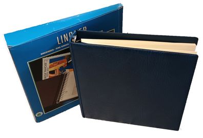 Lindner Vordruckblätter BRD Jahrgang 2005/06 mit Ringbinder Regular 1104 blau