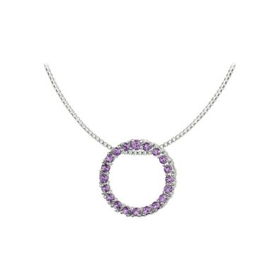 Jacques Lemans - Kette Sterlingsilber mit Amethyst - SE-C121B