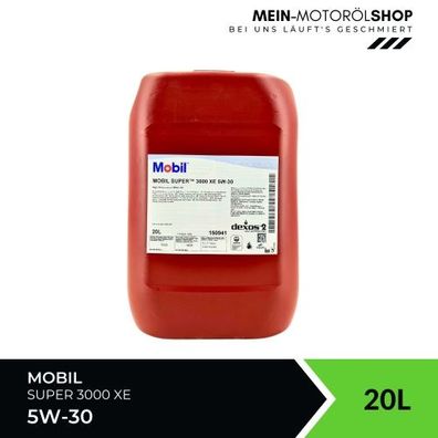 Mobil Super 3000 XE 5W-30 20 Liter