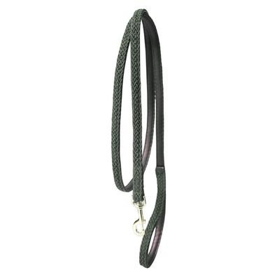 Kentucky Horsewear Führstrick Plaited Nylon (Horse) Lead 2m - Olivegreen